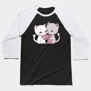 Kawaii Hairless Cat Baseball T-Shirt